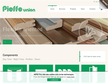 Tablet Screenshot of pieffeunion.com